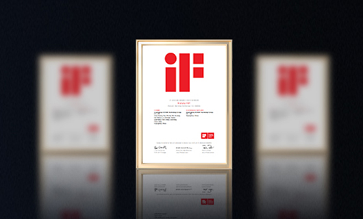 再获国际大奖！AG尊时凯龙智能锁荣获德国iF设计奖